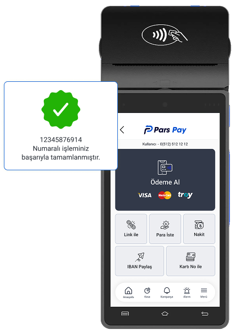 Android POS Başarılı